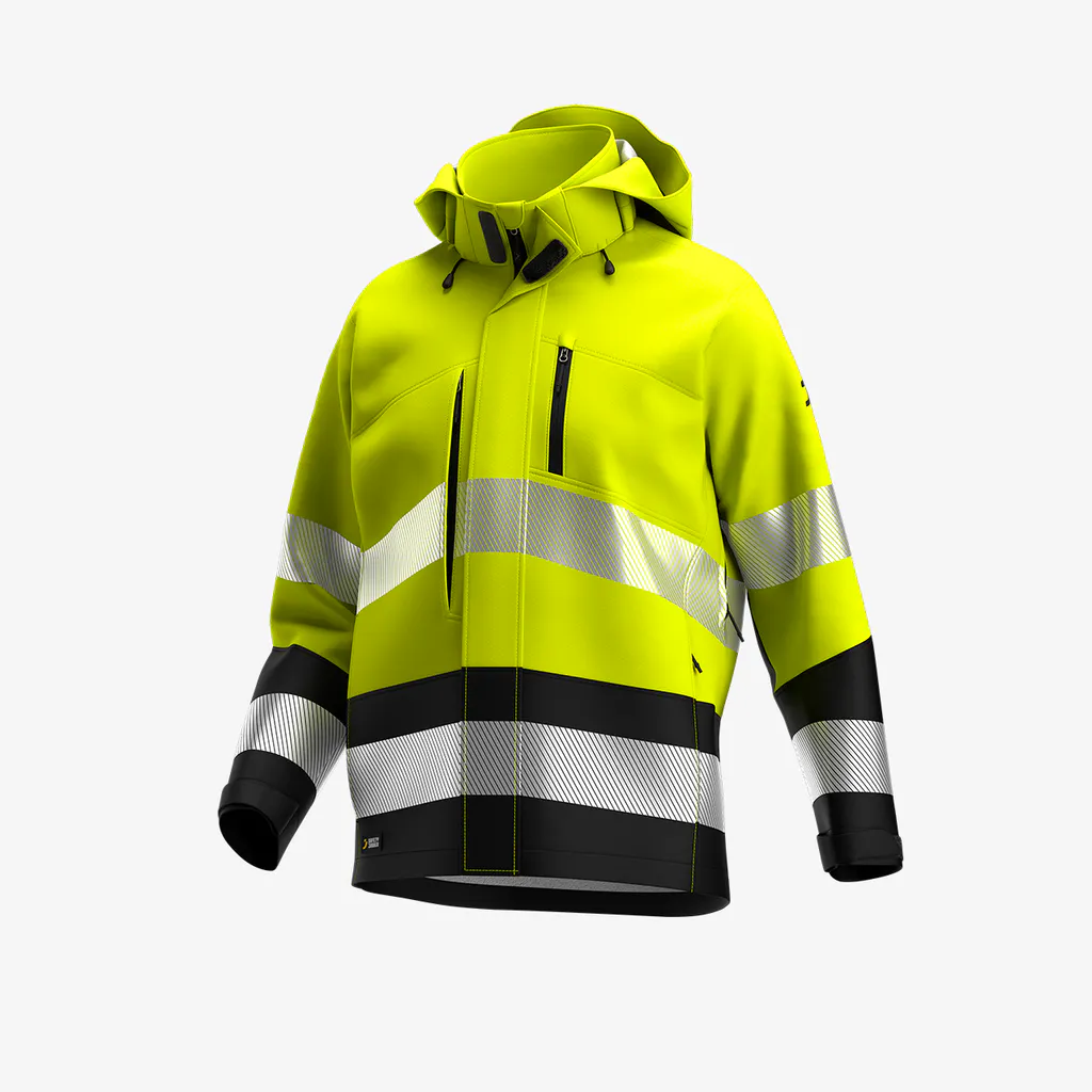 High Vis Gelb/Schwarz