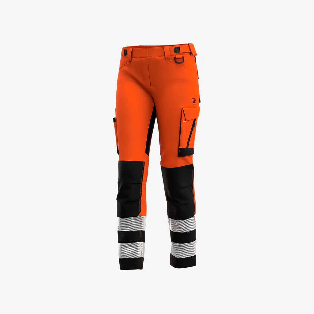 High Vis Oranje/Zwart