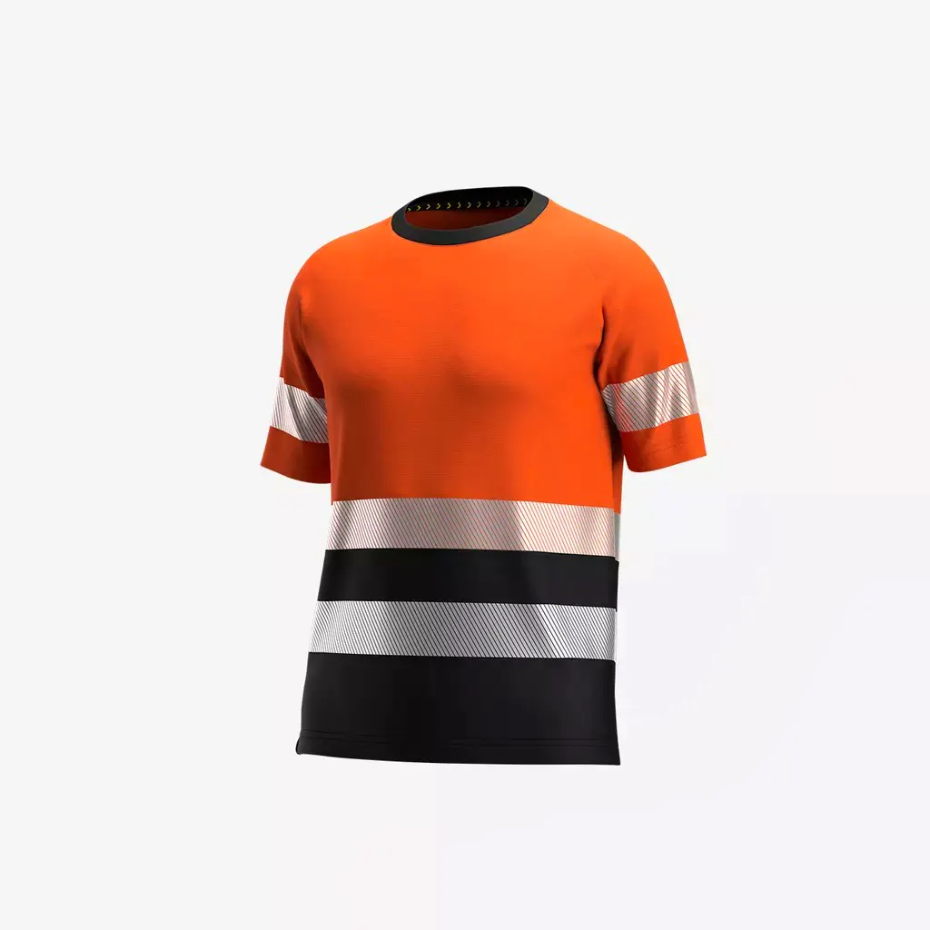 High Vis Oranje/Zwart