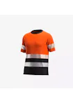 High Vis Oranje/Zwart