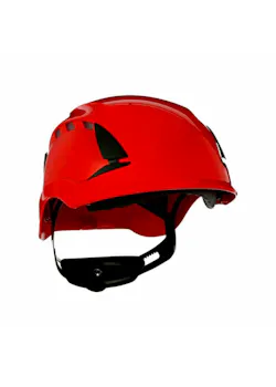 3M SecureFit Veiligheidshelm X5505V-CE Rood miniatuur
