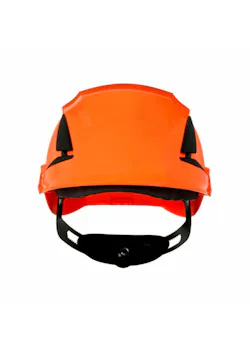 3M SecureFit Veiligheidshelm X5507V-CE Oranje miniatuur
