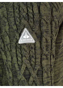 Bjornson Viggo 7783 Gilet d’hiver câble tricoté chauffant thumbnail (vignette)