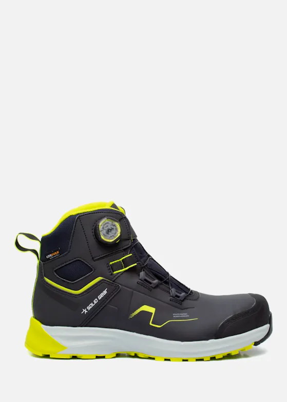 Solid Gear Sonar Midden Zwart/Blauw S3S Werkschoen