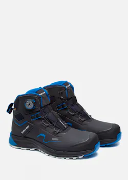 Solid Gear Sonar Midden Zwart/Blauw S3S Werkschoen miniatuur