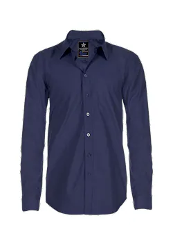 Texstar SH19 Shirt Dress L/S Slim Fit miniatuur