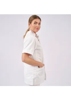 SHAE Care Tuniek Arthur wit 55030A miniatuur