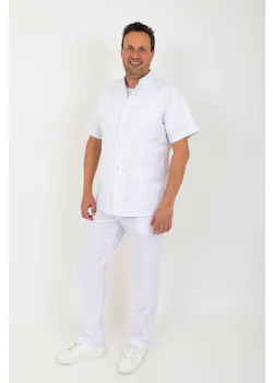 SHAE Care Tuniek Ethan wit 55029A miniatuur