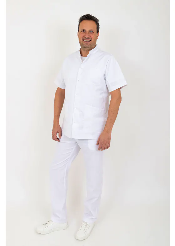 SHAE Care Tuniek Ethan wit 55029A