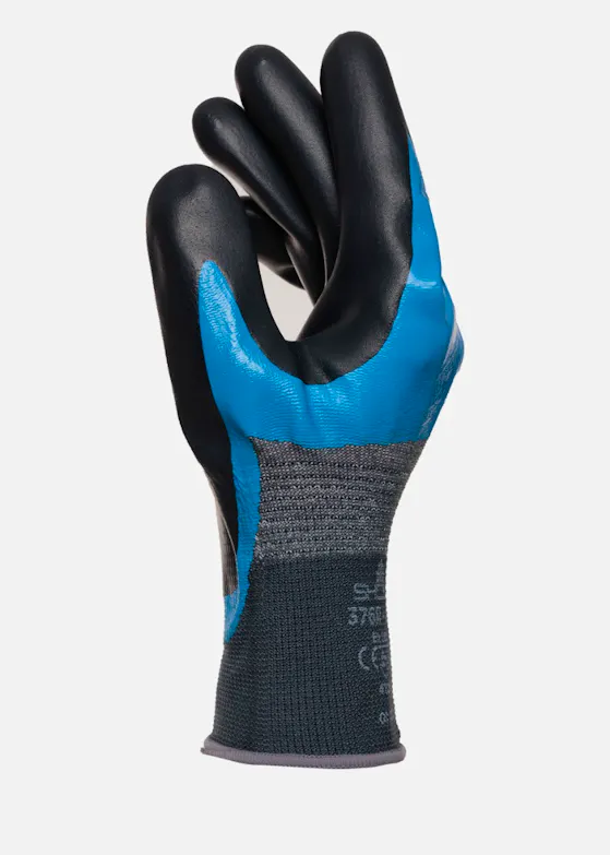 Showa 376R 3/4 Nitril-Arbeitshandschuh