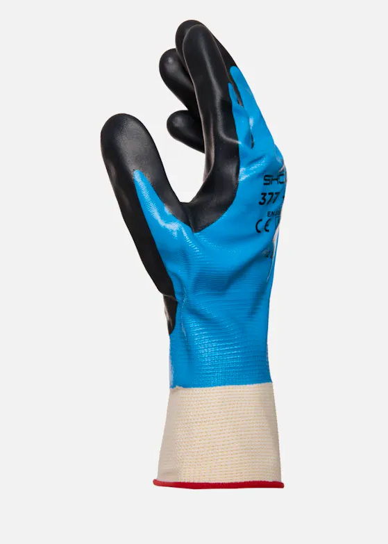 Showa 377 Nitril-Arbeitshandschuh