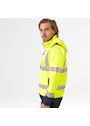 Sioen laminierte Warnschutz-Softshelljacke mit abnehmbarer Kapuze Fuller 9933A2TU1 Vorschaubild