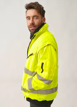 Sioen Blouson d’hiver de signalisation Sparrow à manches amovibles 029AA2PBE thumbnail (vignette)