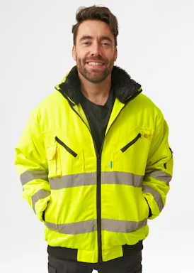 Sioen Warnschutz-Winterblouson mit abnehmbaren Ärmeln, Sparrow 029AA2PBE