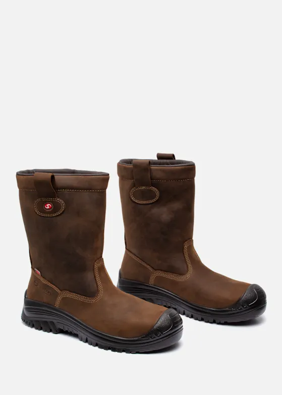 Sixton Peak Montana Wol Voering Outdry Waterafstotende Werklaars Bruin S3