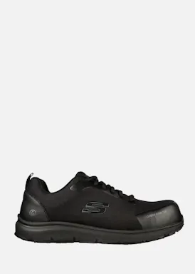 Skechers Ulmus S3 Heren Sneaker Zwart Werkschoenen 200090EC