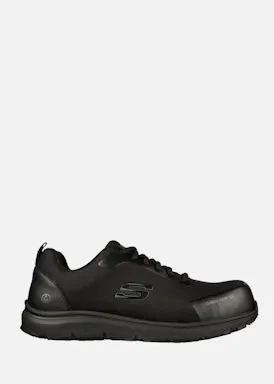 Skechers Ulmus S3 Heren Sneaker Zwart Werkschoenen 200090EC