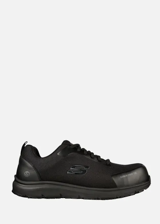 Skechers Ulmus S3 Herren Sneaker Schwarz Sicherheitsschuhe 200090EC