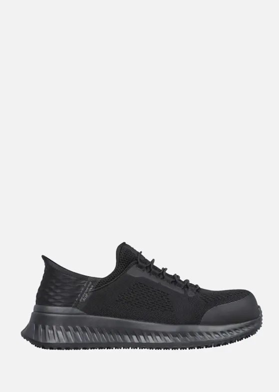 Skechers Tilido S1P - Fletchit Slip-Ins Heren Zwart