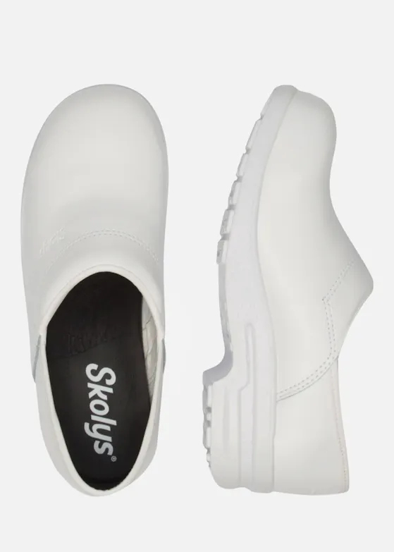 Skolys F-1730.01 S2 weiße Clogs