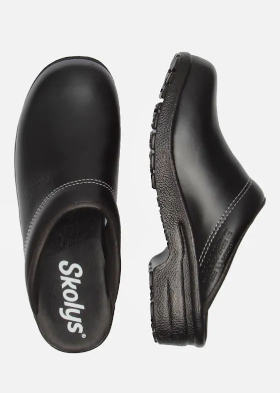 Skolys F-720.00 OB Klompen Zwart