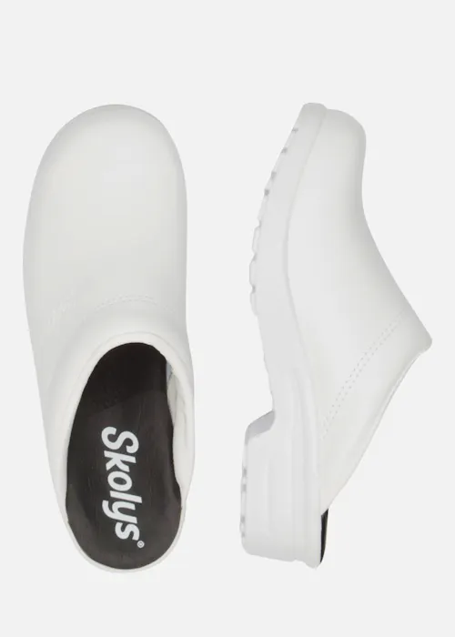 Skolys F-720.01 OB Klompen Wit