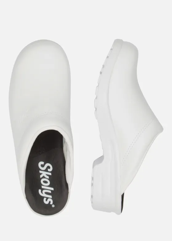 Skolys F-720.01 OB Klompen Wit