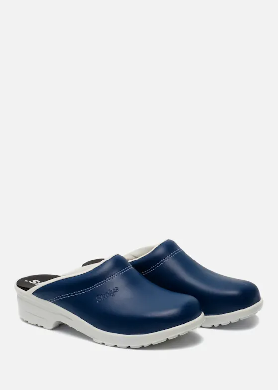 Skolys F-720.07 Clogs, Navy Blue