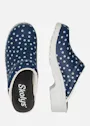 Skolys F-720.10 Clogs blau/weiß mit Punkten Vorschaubild