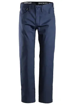 Snickers Workwear Service Chino Broek 6400 miniatuur