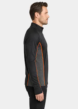 Snickers Workwear 9482 Merino Basislaag Stay Warm Top met Halve Rits miniatuur