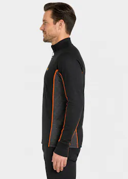 Snickers Workwear 9482 Merino Basislaag Stay Warm Top met Halve Rits miniatuur