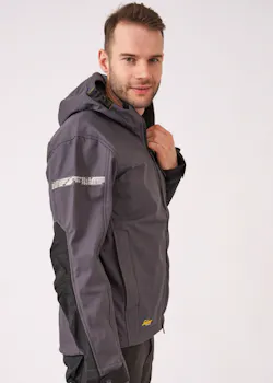 Snickers Workwear AllroundWork, Softshell Jack met Capuchon 1229 miniatuur