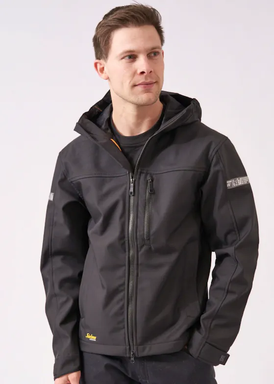 Snickers Workwear AllroundWork, Softshelljacke mit Kapuze 1229
