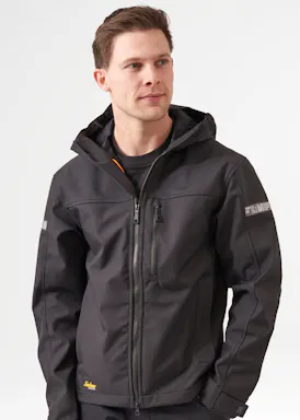 Snickers Workwear AllroundWork, Softshelljacke mit Kapuze 1229