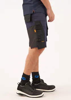 Snickers Workwear Stretch Loose Fit Korte Werkbroek 6153 miniatuur