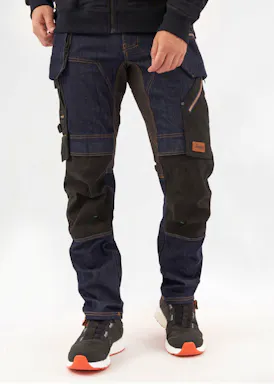 Snickers Workwear FlexiWork Denim Werkbroek met Holsterzakken 6955