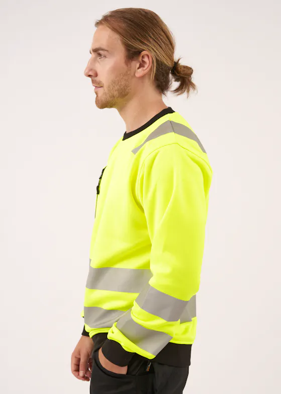 Snickers Workwear AllroundWork, High-Vis Sweatshirt KL2/KL3 - 8037