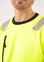 Snickers Workwear AllroundWork, High-Vis Sweatshirt KL2/KL3 - 8037 miniatuur