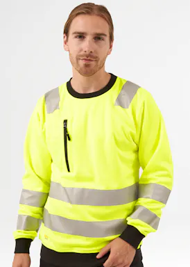 Snickers Workwear AllroundWork: Warnschutz-Sweatshirt KL2/KL3 - 8037