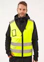 Snickers Vest High Visibility Klasse 2 - 9153 miniatuur