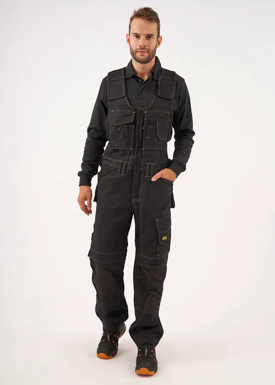 Snickers Workwear 0214 Kombihose mit Holsterpockets, Canvas +