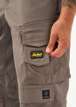 Snickers Workwear 3214 Pantalon de travail en toile avec poches holster thumbnail (vignette)