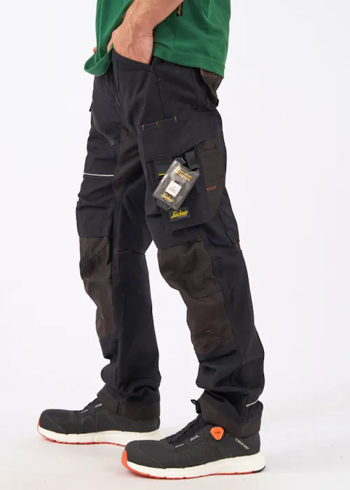 Snickers Workwear RuffWork Canvas+ Werkbroek+ met holsterzakken 6214