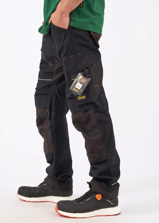 Snickers Workwear RuffWork Canvas+ Werkbroek+ met holsterzakken 6214
