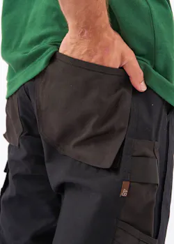 Snickers Workwear RuffWork Canvas+ Werkbroek+ met holsterzakken 6214 miniatuur