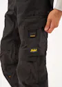 Snickers Workwear 6324 AllroundWork Canvas+ Werkbroek miniatuur