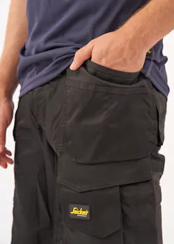 Snickers Workwear AW Stretch Pantalon court loose fit HP 6151 thumbnail (vignette)