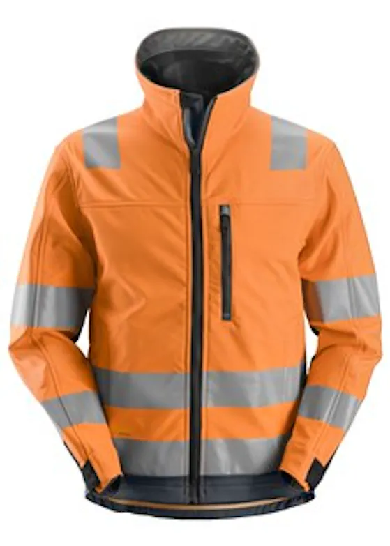 Snickers Workwear 1230 AllroundWork High-Vis Softshell Jacket