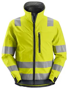 High visibility geel/Staal grijs